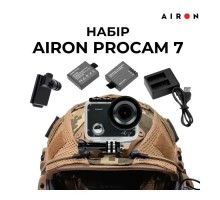Екшн-камера AirOn ProCam 7 Tactical Kit Black (4822356754801)