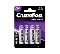 Батарейка Camelion AA LR6 Ultra Alkaline * 4 (LR6-BP4UT)