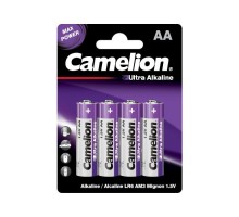 Батарейка Camelion AA LR6 Ultra Alkaline * 4 (LR6-BP4UT)