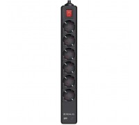 Мережевий подовжувач REAL-EL RS-PROTECT 605 3m, black (EL122300041)