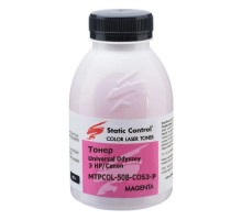 Тонер HP/Canon MPTCOL OS3 40г magenta (фасовка) Static Control (MPTCOL-40B-MAOS3-P)