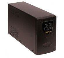 Пристрій безперебійного живлення GEAR GU-2000PLCD