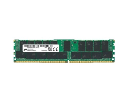 Модуль пам'яті для сервера Micron DDR4 RDIMM 16GB 1Rx4 3200 CL22 (8Gbit) (Single Pack) (MTA18ASF2G72PZ-3G2R1R)