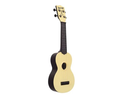 Укулеле Kala Waterman Gitd Yellow Soprano Ukulele (231454)