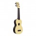 Укулеле Kala Waterman Gitd Yellow Soprano Ukulele (231454)