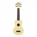 Укулеле Kala Waterman Gitd Yellow Soprano Ukulele (231454)