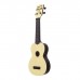 Укулеле Kala Waterman Gitd Yellow Soprano Ukulele (231454)