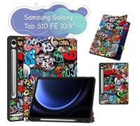 Чохол до планшета BeCover Flexible TPU Mate Samsung Galaxy Tab S10 FE (SM-X520/SM-X526) 10.9" Graffiti (713270)