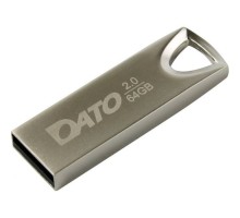USB флеш накопичувач Dato 64GB DS7016 Silver USB2.0 (DS70016-64G)