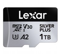 Карта пам'яті Lexar 1TB microSDXC class 10 UHS-I U3 V30 A2 Professional Silver (LMSSIPL001T-BNANG)