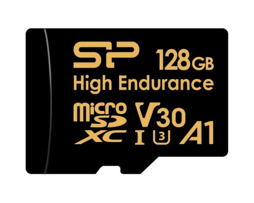 Карта пам'яті Silicon Power 128GB microSDXC class 10 UHS-I U3 V30 A1 High Endurance (SP128GBSTXDV3V1HSP)