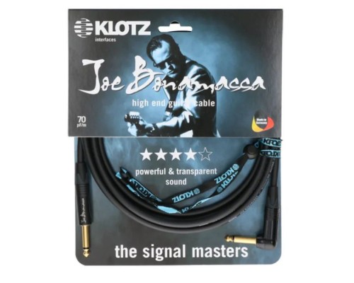Інструментальний кабель Klotz Joe Bonamassa Guitar Angled Cable 3 m (236036)