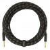 Інструментальний кабель Fender Cable Deluxe Series 18.6ft Black Tweed 5.5 m (228440)