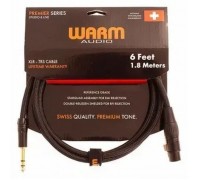 Мікрофонний кабель Warm Audio Prem-XLRf-TRSm-6' 1.8 m (231563)