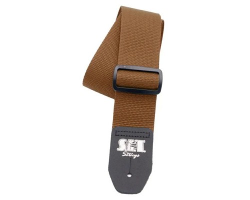 Ремінь для гітари SIT Strings 2" Guitar Strap Brown (236737)