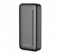 Батарея універсальна ColorWay 20 000 mAh Portable Charger (USB/QC3.0 + USB-C/PD/22.5W) Black (CW-PB200LPB4BK-PD)