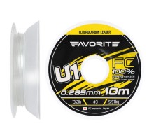 Флюорокарбон Favorite U1 FC 10m 3.0/0.285mm 13.2lb/5.97kg (1693.11.81)