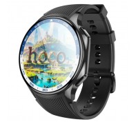 Смарт-годинник HOCO Y24 AMOLED Smart sports watch (call version) Black (6942007641005)