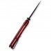 Ніж Sencut ArcBlast, Red Aluminum, Darkwash (S22043B-4)