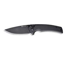 Ніж Sencut Serene, Black Aluminum, Darkwash (S21022B-1)