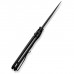 Ніж Sencut Serene, Black Aluminum, Darkwash (S21022B-1)