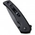 Ніж Sencut Serene, Black Aluminum, Darkwash (S21022B-1)