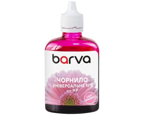 Чорнило Barva HP universal 3 100ml LMagenta, water-soluble (HU3-968)