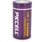 Батарейка ER26500M (size C), 3.6V 6500mah, Lithium, OEM PkCell (ER26500M)