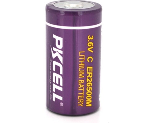 Батарейка ER26500M (size C), 3.6V 6500mah, Lithium, OEM PkCell (ER26500M)