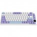 Клавіатура Ajazz AK820 Pro Gift Switch Purple RGB USB/Wireless/Bluetooth UA Purple (AK820PRO-G-PWB)