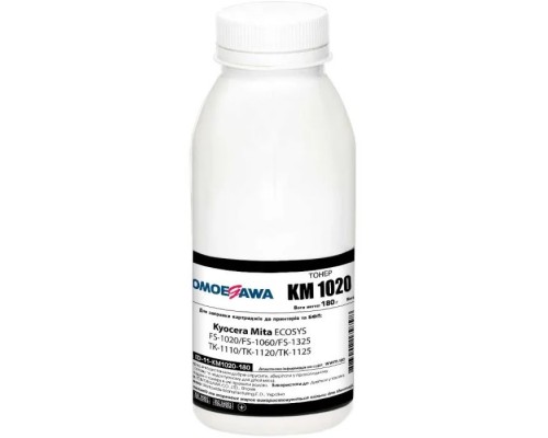 Тонер Kyocera ECOSYS TK-1110/TK-1120/TK-1125, 1kg, black Tomoegawa (ED-11-KM1020-1)