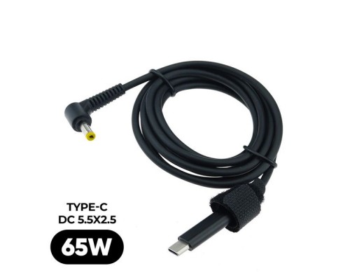 Кабель живлення USB-C to DC 5.5x2.5mm 18.5-20V 1.0m Armorstandart (ARM79417)