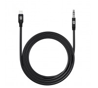 Кабель мультимедійний Lightning to 3.5mm M 1.0m black Armorstandart (ARM76889)