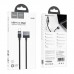 Кабель живлення USB-C to Magsafe 3 1.0m black HOCO (6942007642088)