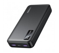 Батарея універсальна Ugreen 20000mAh 22,5W PD, 2хUSB-A, 2xUSB-C Black (PB312) (25683)