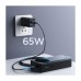 Батарея універсальна JOYROOM 30000mAh 65W PD, QC/3.0, USB-A, 2xUSB-C In/Out, Black (JR-PBF05)