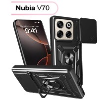 Чохол до мобільного телефона BeCover Military Nubia V70 Black (713534)