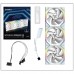 Кулер до корпусу Lian Li Uni Fan SL WIRELESS 120-3, White (G99.12SL1W3W.00)