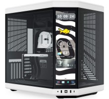 Корпус для ПК Hyte Y70 Touch Infinite Black-White (CS-HYTE-Y70TTI-WB)