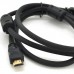 Кабель мультимедійний HDMI M to HDMI M 0.8m V1.4 4K black Ritar (HDMI(M)/(M)V1.4-0.8m-348P)