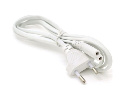 Кабель живлення C7 1.5m 0.5mm2 white Voltronic (PC-184CEE7/16-C7-CCA-1,5)