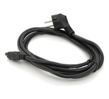 Кабель живлення C5 3.0m 1.0mm2 OEM Voltronic (PC-186 CEE7/7-IECC5CCA31)