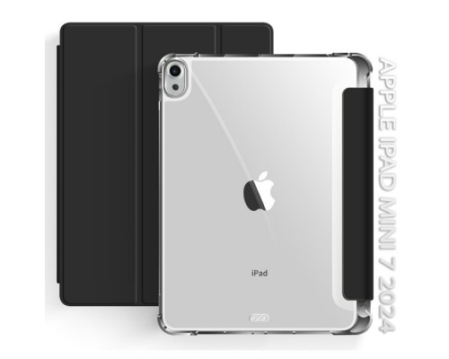 Чохол до планшета BeCover Soft Edge with Apple Pencil Holder iPad Mini 7 2024 Black (712465)