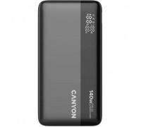 Батарея універсальна Canyon PB-240 25000mAh, PD3.1/140W, PPS, QC3.0, AFC & SCP, Digital Display (CNS-CPB240)