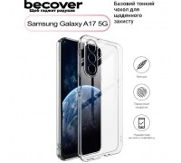 Чохол до мобільного телефона BeCover Silicone Samsung Galaxy A17 5G SM-A176 Transparent (713690)