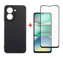 Чохол до мобільного телефона Dengos Xiaomi Redmi A5 Case Carbon + Glass (Black) (DG-KM-152)