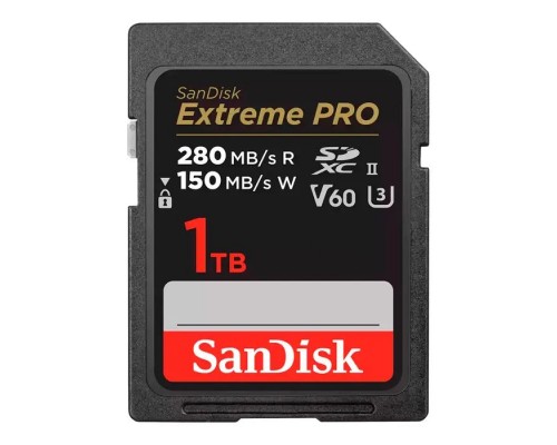 Карта пам'яті SanDisk 1TB SDXC class 10 UHS-II U3 V60 Extreme Pro (SDSDXEP-1T00-GN4IN)