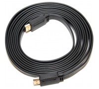 Кабель мультимедійний HDMI M to HDMI M 3.0m V1.4 black Merlion (YT-HDMI(M)/(M)SLIM-3.0m/06178)