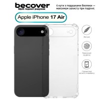Чохол до мобільного телефона BeCover Anti-Shock Apple iPhone 17 Air Clear (713795)