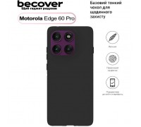 Чохол до мобільного телефона BeCover Motorola Edge 60 Pro Black (713774)